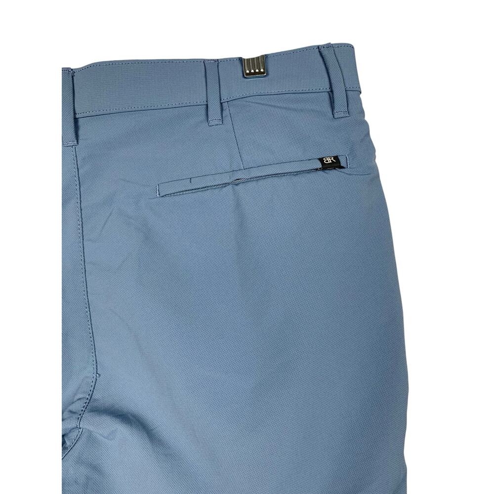 Banana Republic Slim Core Pants Ski Slate Blue Pockets Tech Fabric Men's 34 x 34 - Picture 5 of 8
